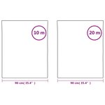 vidaXL Films pour fenêtre 3 Pièces dépoli motif arc-en-ciel 3D PVC