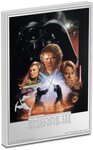 Pièce de monnaie en Argent 10 Dollars g 155.5 (5 oz) Millésime 2024 Star Wars Square REVENGE OF THE SITH