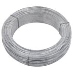 vidaXL Fil de liaison de clôture 250 m 2 5 mm Acier