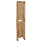 vidaXL Cloison de séparation 4 panneaux Bambou 160x180 cm