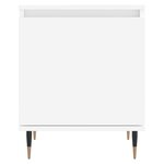 vidaXL Tables de chevet 2 Pièces blanc 40x30x50 cm bois d'ingénierie