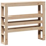 vidaXL Cadre de lit sans matelas 90x200 cm bois de pin massif