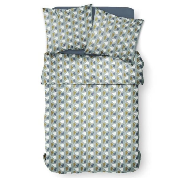 Parure de lit housse de couette 240 x 260 + 2 taies d'oreiller 63 x 63