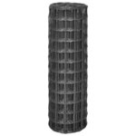 vidaXL Clôture Euro Acier 25 x 1 2 m Gris