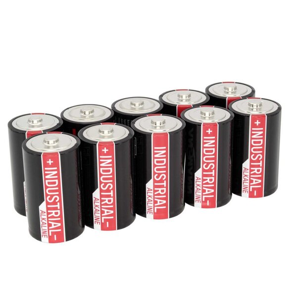 Ansmann piles alcalines industrielles mono d lr20 10 pièces 1504-0000