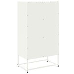 vidaXL Meuble TV jaune moutarde 100 5x39x60 5 cm acier