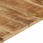 vidaXL Dessus de table bois de manguier solide 15-16 mm 120x60 cm