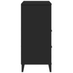 vidaXL Bibliothèque VIKEN noir 80x40x90 cm bois d'ingénierie