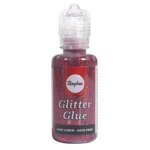 Colle pailletée métallique Rouge vin 20 ml