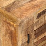 vidaXL Meuble TV 120x30x40 cm Bois de manguier brut