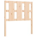 vidaXL Cadre de lit sans matelas 90x190 cm bois de pin massif