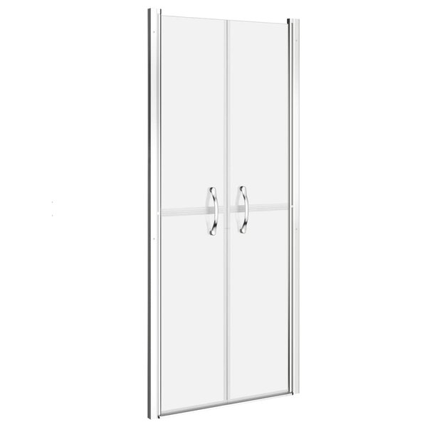vidaXL Porte de douche ESG dépoli 81x190 cm