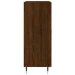 vidaXL Buffet chêne marron 69 5x34x90 cm bois d'ingénierie