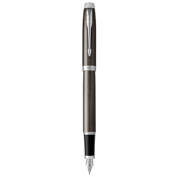 PARKER IM Stylo plume  espresso intense  plume moyenne  encre bleue  Coffret cadeau