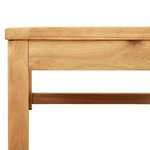 vidaXL Salon de jardin avec coussins 9 Pièces bois massif d'acacia