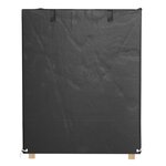 vidaXL Housses de balancelle 2 Pièces 8 œillets 125x90x135/165 cm PE