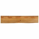 vidaXL Dessus de table à bord vivant 180x20x3 8cm bois massif manguier