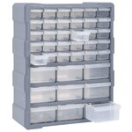 vidaXL Organisateur multi-tiroirs avec 39 tiroirs 38x16x47 cm