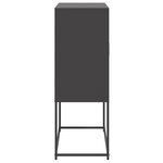 vidaXL Meuble TV vert olive 100 5x39x60 5 cm acier