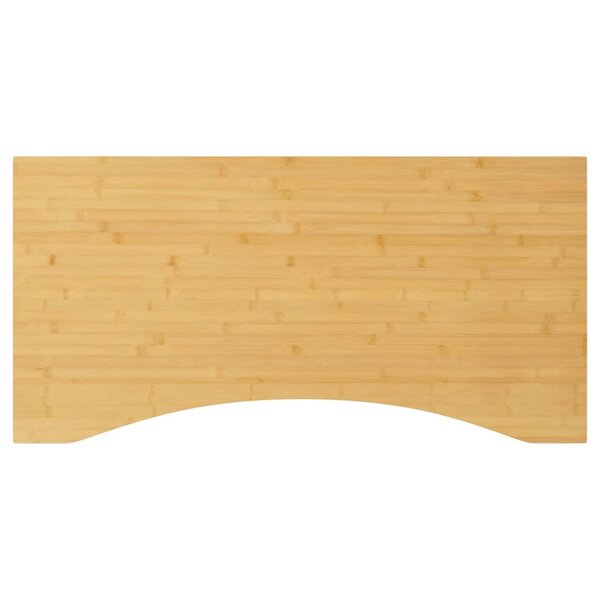 vidaXL Dessus de bureau 110x55x1 5 cm bambou