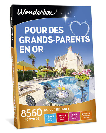 Coffret cadeau - WONDERBOX - Pour des grands-parents en or