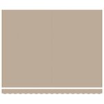 Store rétractable automatique vidaXL avec LED beige 400x300 cm