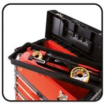 YATO Chariot à boîtes à outils avec 2 tiroirs 52x32x72 cm