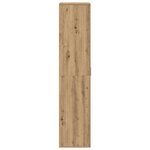 vidaXL Haut de meuble Artisan Chêne 80x39x178 cm Bois d'ingénierie