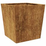 vidaXL Jardinières 2 Pièces 50x50x50 cm acier corten