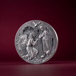 L'ANNONCIATION Histoires de la Bible Pièce de monnaie en argent de 2 Once 2000 Francs Cameroun 2025