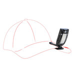 SOLIDLINE Lampe à clip rechargeable SC2R 100 lm Lumière blanche rouge
