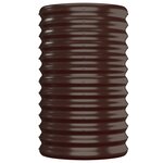 vidaXL Lit surélevé de jardin Acier enduit de poudre marron