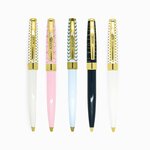 Stylo personnalisé prénom de femme au choix - Pastel Chic - Myriam - Draeger