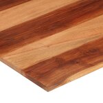vidaXL Dessus de table bois massif d'acacia 15-16 mm 60x70 cm
