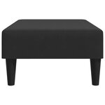 vidaXL Repose-pied noir 77x55x31 cm velours
