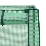 vidaXL Jardinière surélevée avec housse aspect rotin 80x40x140 cm