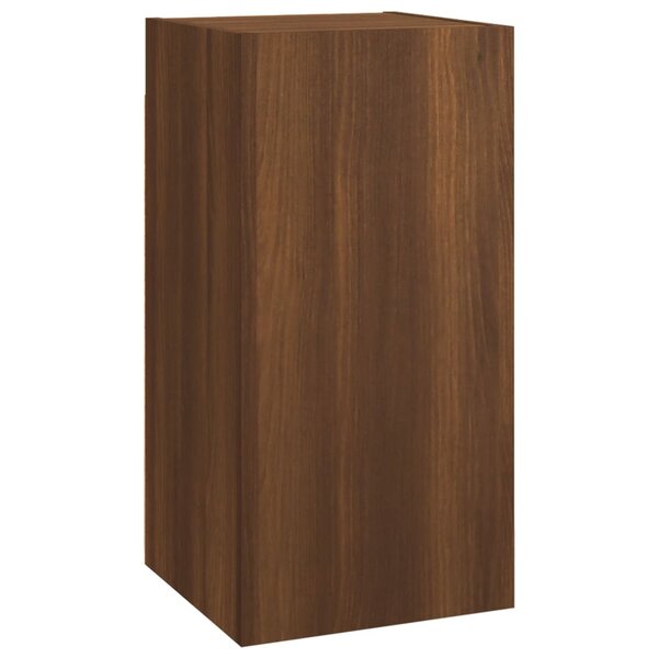 vidaXL Meuble TV Chêne marron 30 5x30x60 cm Bois d'ingénierie