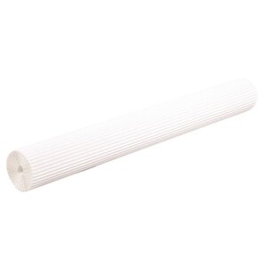 Rouleau de carton ondulé 2 x 0 70 m blanc