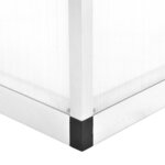 vidaXL Serre Aluminium 362x190x195 cm 13 41 m³