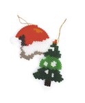Coffret perles à repasser 12 décorations de Noël
