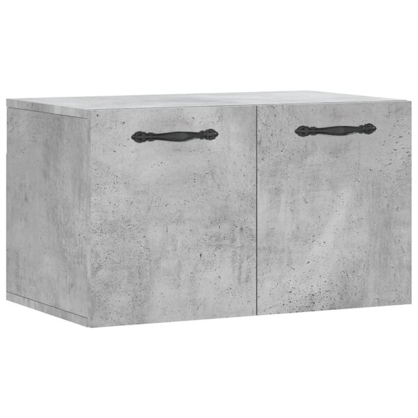 vidaXL Armoire murale Gris béton 60x36 5x35 cm Bois d'ingénierie
