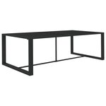Salon de jardin meuble d'extérieur ensemble de mobilier 5 pièces avec coussins aluminium anthracite 02_0016298
