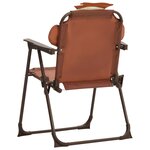 Jeu de bistro avec parasol pour enfants 3 pièces marron 02_0014491
