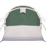 vidaXL Tente de camping tunnel 3 personnes vert imperméable