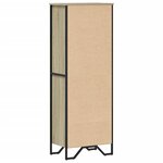 vidaXL Bibliothèque chêne sonoma 50x31x137 5 cm bois d'ingénierie