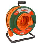 Perel Enrouleur de câble 50 m