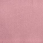 vidaXL Lit de jour avec lit gigogne et matelas rose 100x200 cm velours