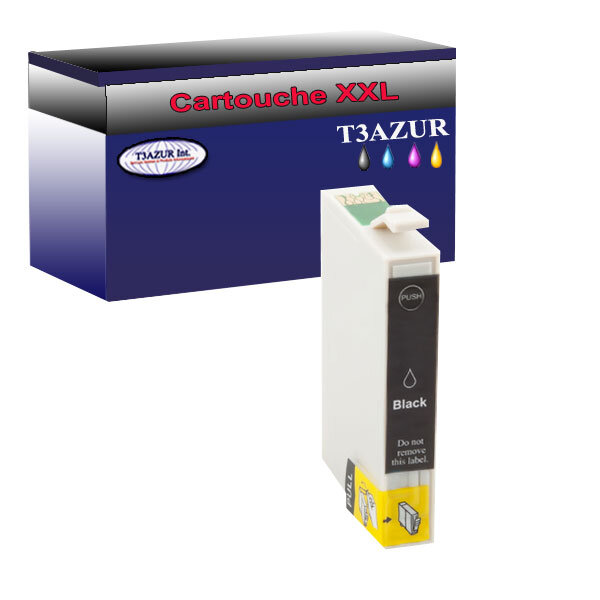 Cartouche Compatible pour Epson T0967 (C13T09674010) Light Noire - T3AZUR