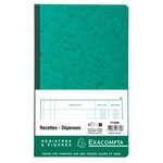 Piqure 32/19,5 Recettes-Dépenses 80 Pages 7730E EXACOMPTA