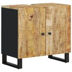 vidaXL Meuble d'évier 62x33x58 cm bois de manguier et d'ingénierie